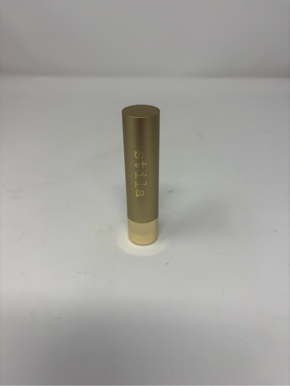 Stila Lip Balm Tube in Metallic Gold and Cream